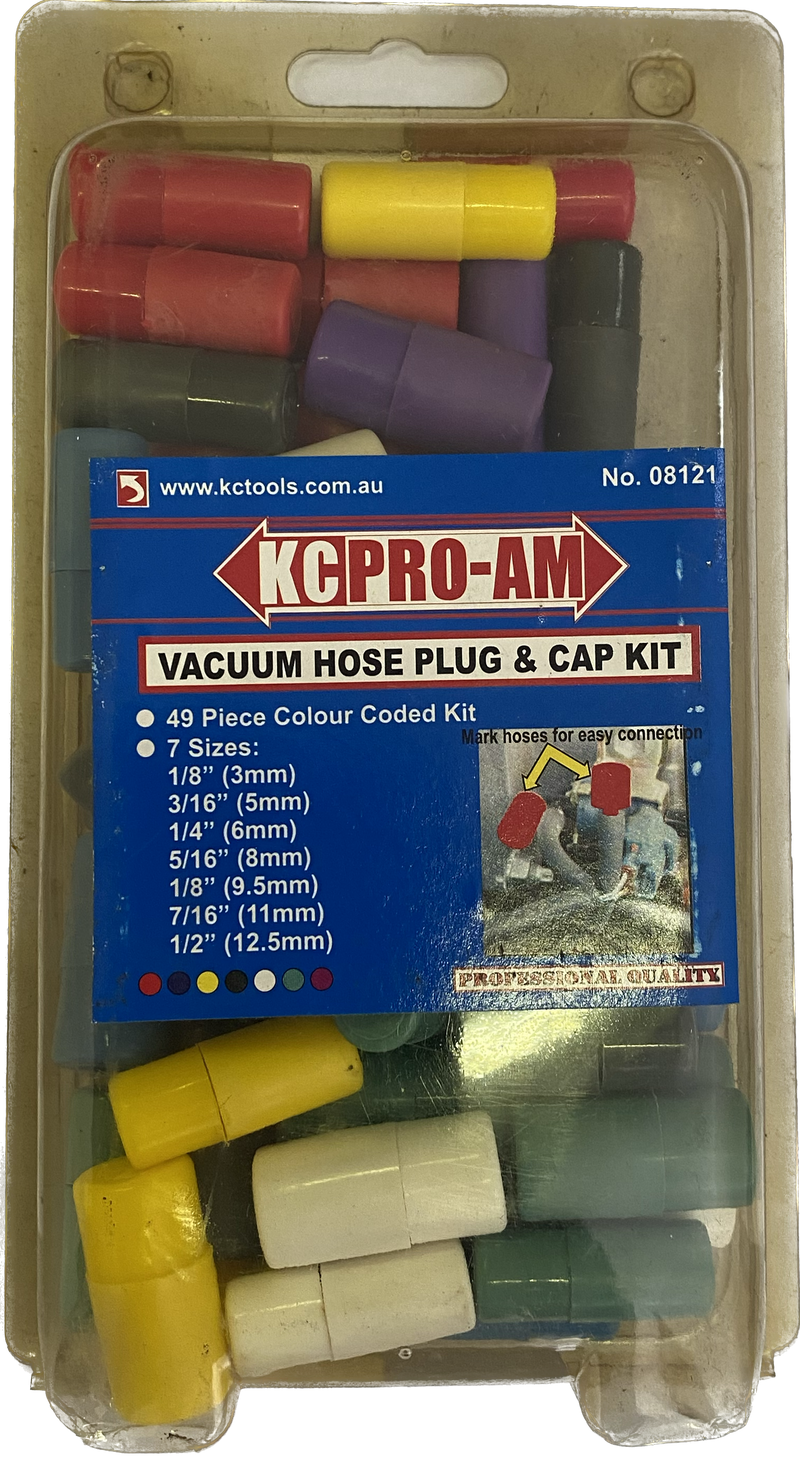 49 Piece Vacuum Hose Plug & Cap Kit