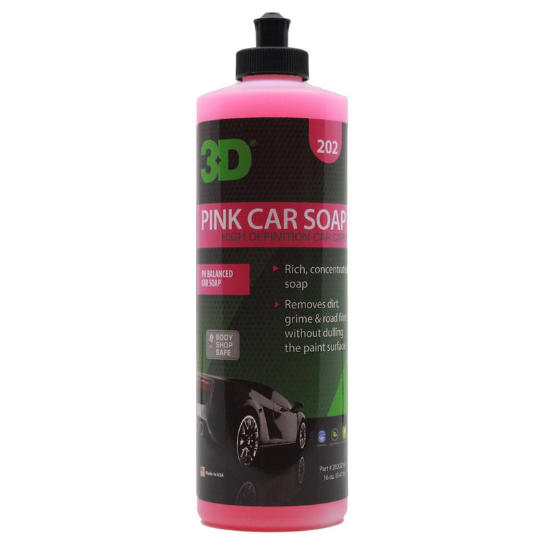3D Pink Car Soap 237ml