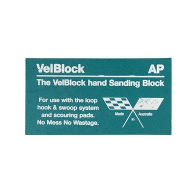 Velcro Rubbing Block