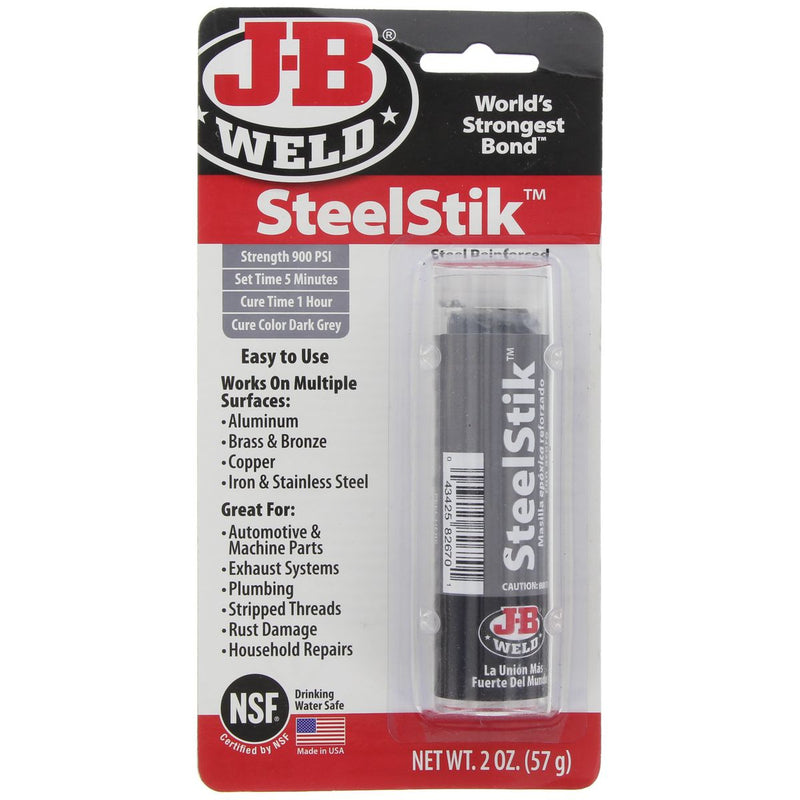 JB Weld SteelStik Epoxy Putty Stick 56.8g