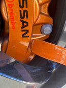 Replica Brembo GTR Gold Brake Caliper Paint spray can kit