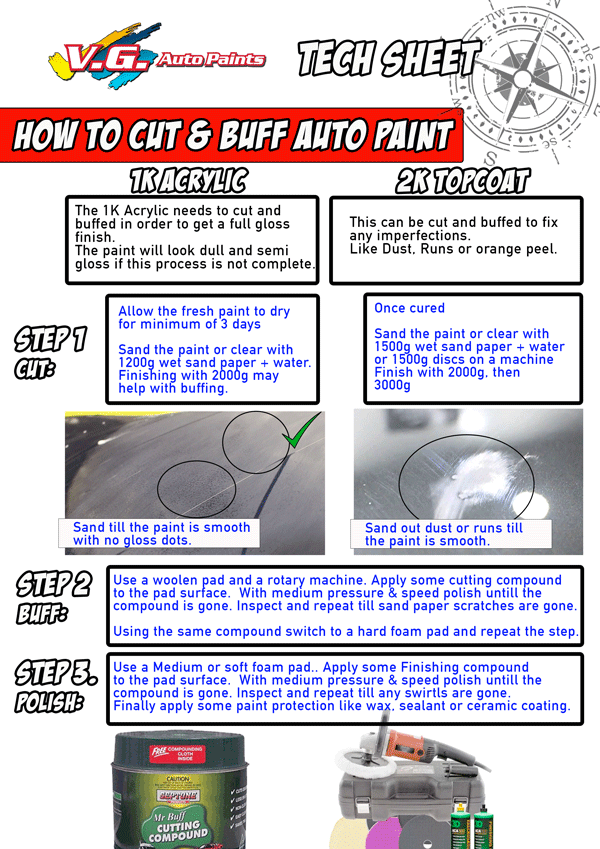 How to cut and buff auto paint Download