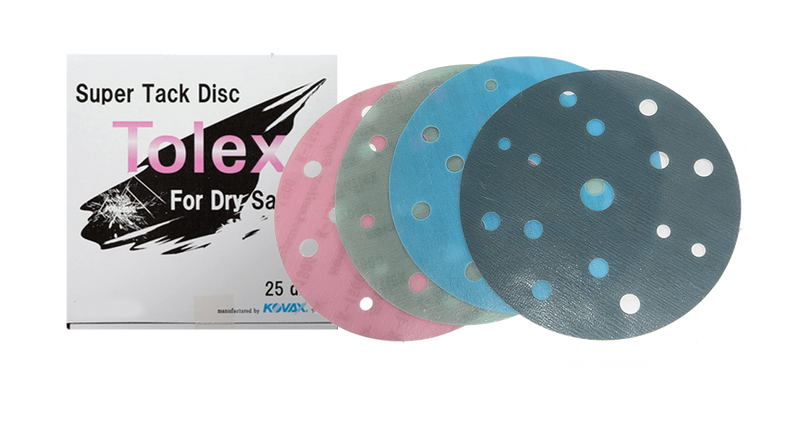 Kovax Tolex Bufflex Sanding Discs 6" box 25