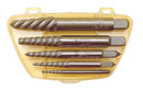 Screw Extractor Set, Spiral Flute No 1 - No 5