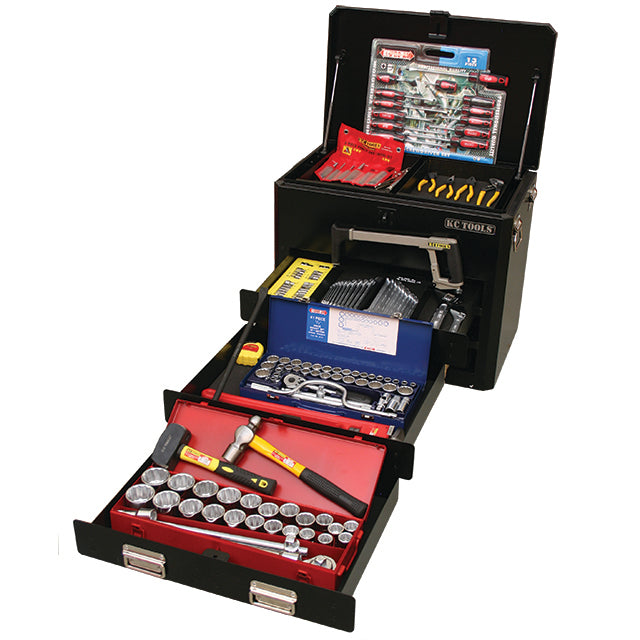 152 Piece AF & Metric  Tool Kit, Ute Box, 3 Drawer