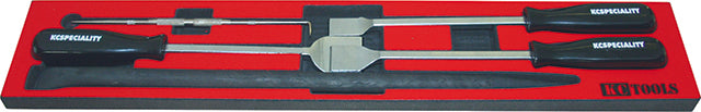 564 X 113 X 22mm Form Insert & 5 Piece Podger Bar,Scraper,& Scriber