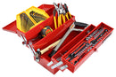 115 Piece AF & Metric Tool Kit, 5 Tray Canterlever Tool Box
