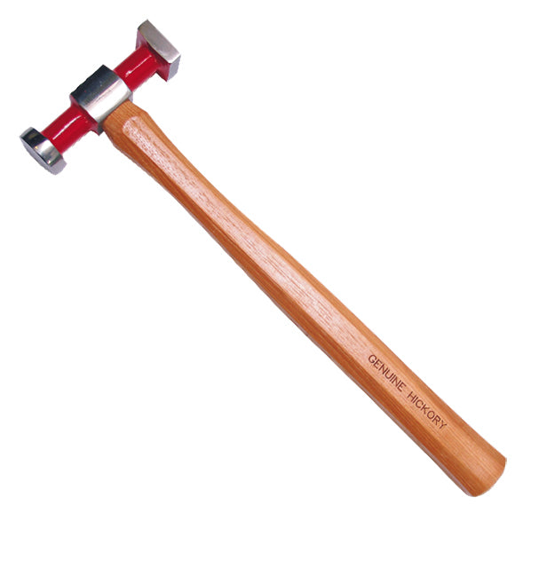 Hammer, Light Bumping Crowned Face, Hickory Handle