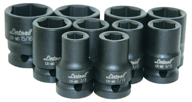 3/8" x 3/8-Inch Drive Standard Impact Socket