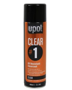 1K High Gloss Clear Coat Spray can Upol
