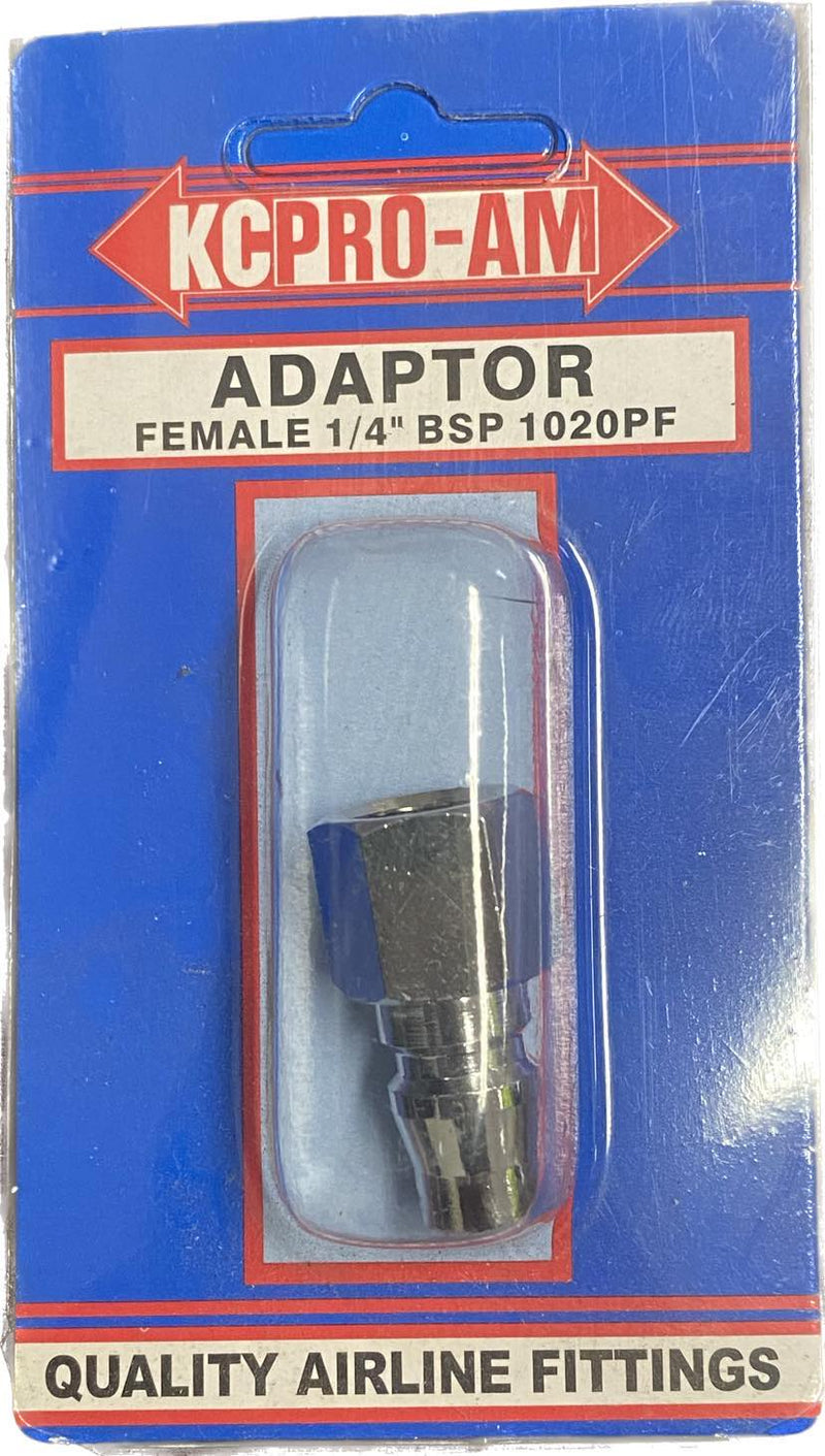 One Touch Air Line Adaptor 1/4 BSP - Female