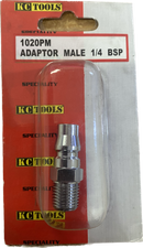 One Touch Air Line Adaptor 1/4 BSP - Male