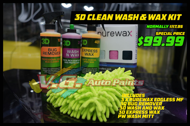 3D Wash Kit Special