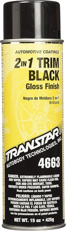 Transtar 2in1 Trim Black Aerosol 425g