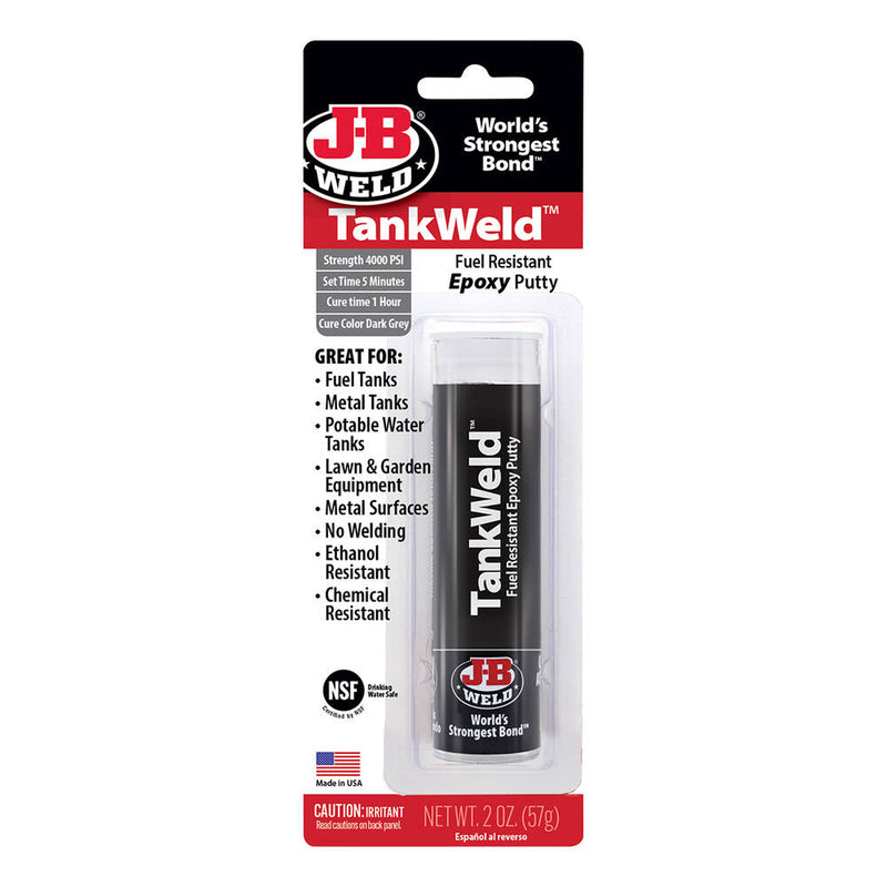 JB Weld TankWeld Epoxy Putty Stick