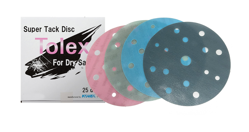 Kovax Tolex Bufflex Sanding Discs 6" Each 2500g