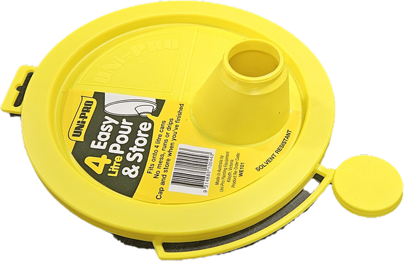 Pouring spout lid Paint Tins