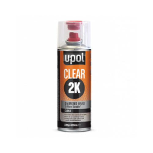 Upol 2K Clear in a Spray Can Rattle Can