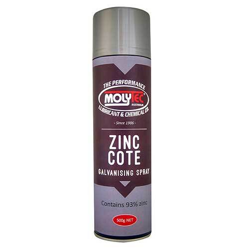 Molytec Zinc Cote Galvanising Spray Aerosol - 450g