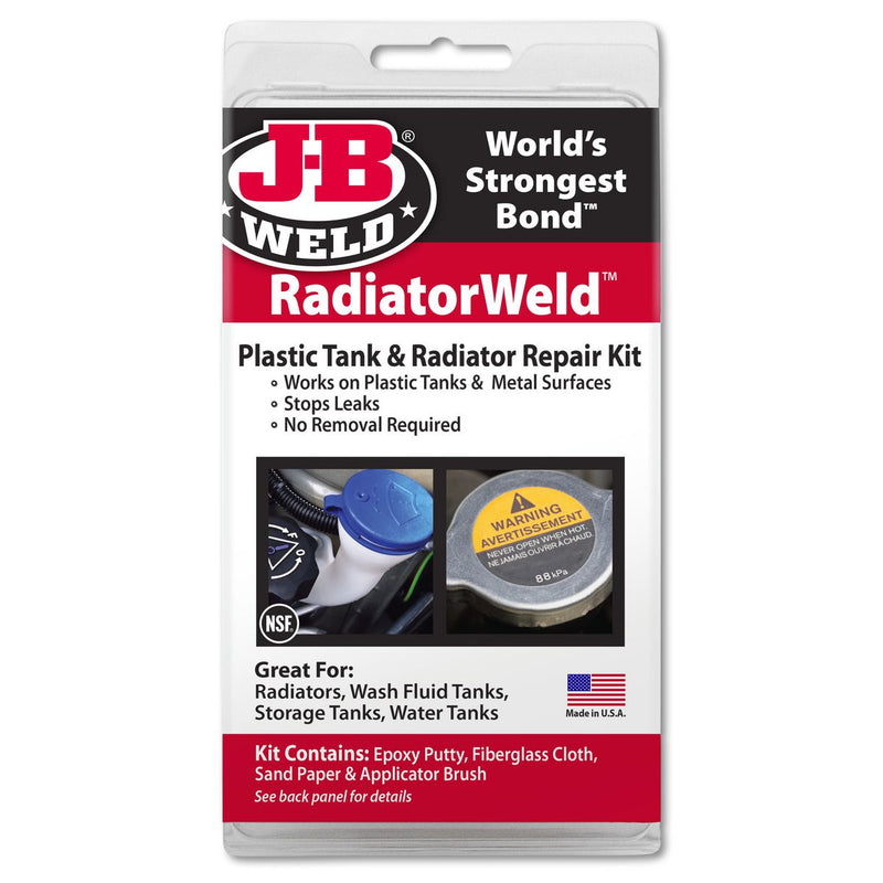 JB Weld RadiatorWeld Plastic Tank & Radiator Repair Kit