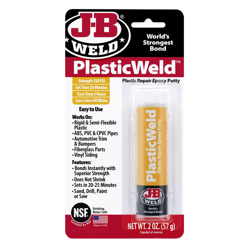 JB Weld PlasticWeld Epoxy Putty Stick 56.8g