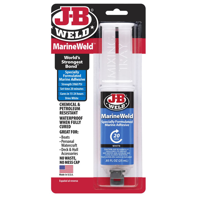 JB Weld MarineWeld Clear Syringe - 25ml