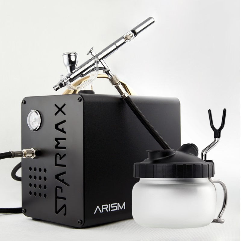 SparMax ARISM Airbrush Kit + Compressor