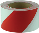 Red and White Barricade Tape