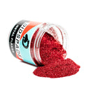 Metal Flakes Red Tub 100g