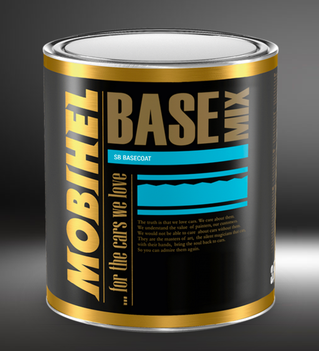 Mobihel Basecoat Mixed Paint