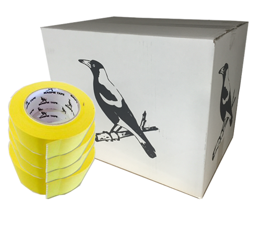 Masking Tape Yellow Magpie Box