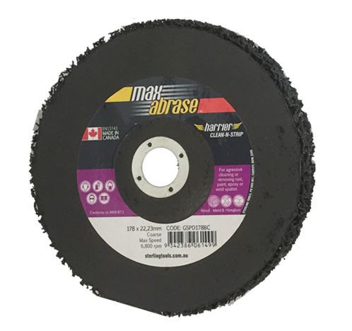 Clean & Strip Disc 180MM (7”) STRIP DISC RAISED