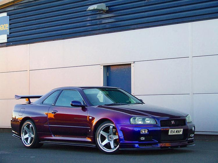 Nissan - LX0 MIDNIGHT PURPLE 3 (blue/purple/gold) , TOUCH UP PAINT