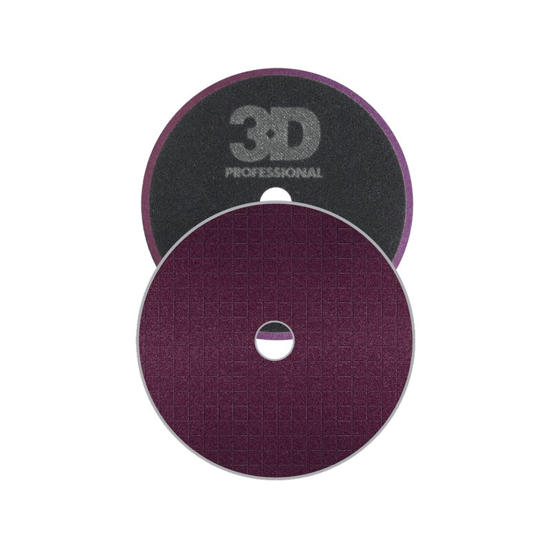 3D Dark Purple Heavy Cut Spider Pad 6.5"