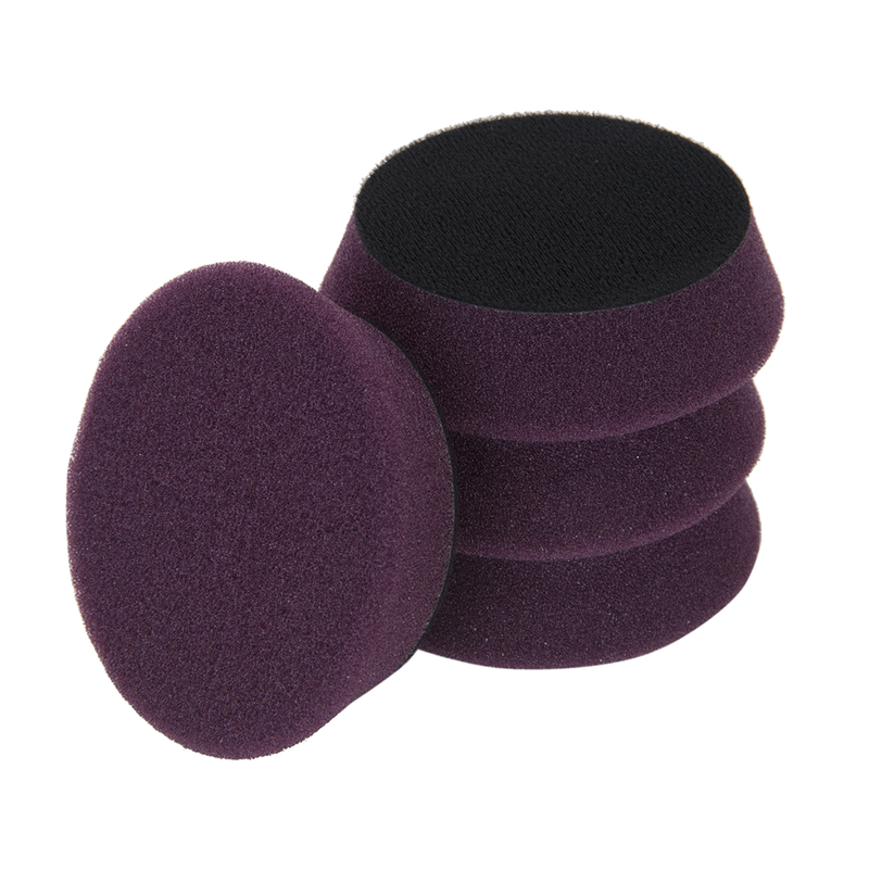 3D 3.5" Dark Purple Heavy Cut Foam Pad. Packet of 2.