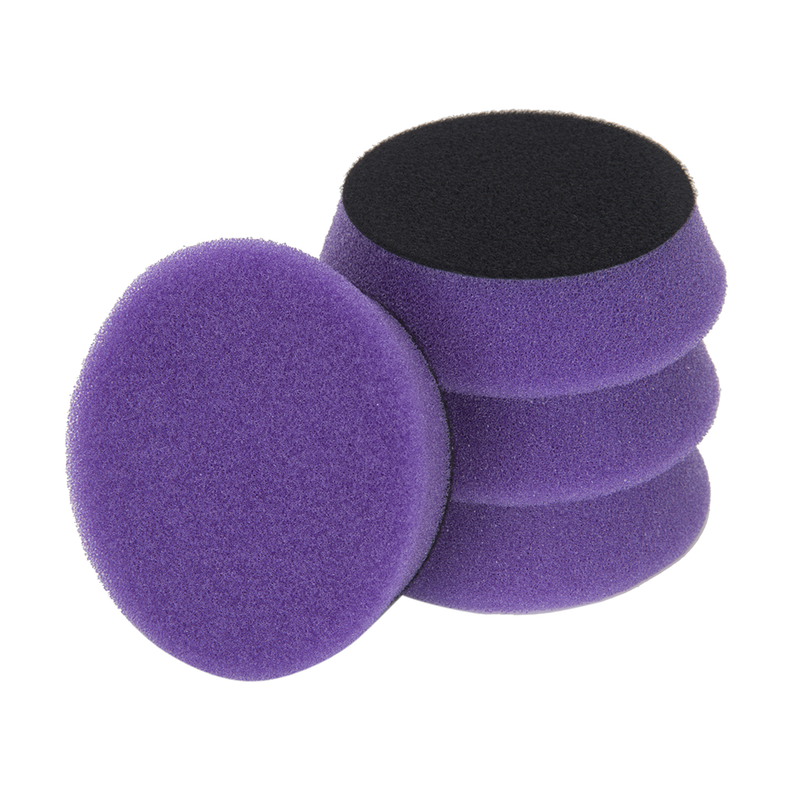 3D 3.5" Light Purple Medium Cut Foam Pad. Packet of 2.