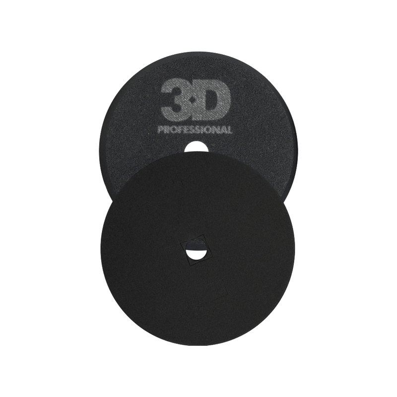 3D Black Foam Finishing Pad Pad 5.5". Use on DA or Rotary Ma