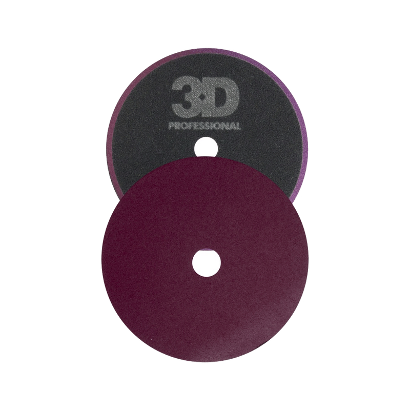 3D Dark Purple Foam Heavy Cut Pad 5.5"