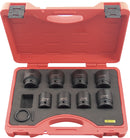 8 Piece AF x 3/4-Inch Drive Standard Impact Socket Set
