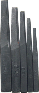 5 Piece Screw Extractor Set, Straight Flute