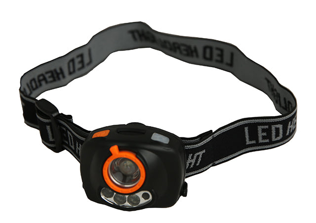 3W Multy-Function Headlight  With Focus / Sensor Led:3W Cree+3Led Red Light Brightness:120 Lumen