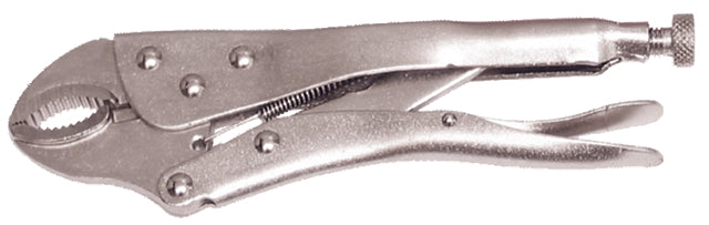 250mm Pliers, Locking, Curved Jaw