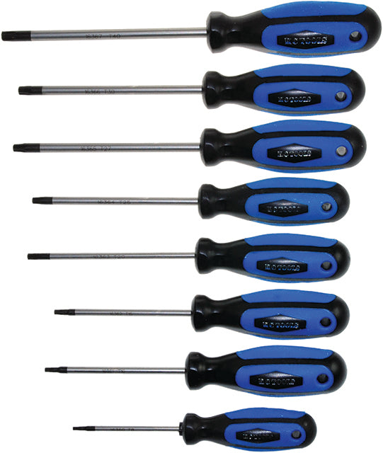 8 Piece Screwdriver Set, Anti Slip Star