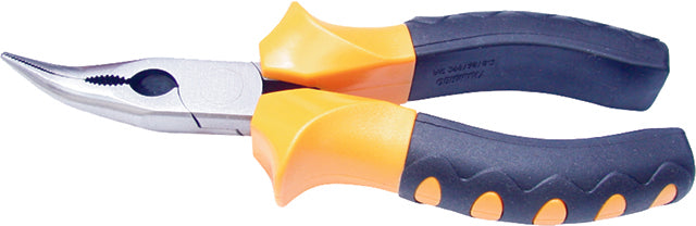 200mm Pliers, 45Â° Bent Nose, European Type Handles