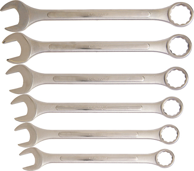 6 Piece Spanner Set, Combination, 22mm - 32mm