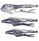 3 Piece Plier Set, Locking (17027, 17026 & 17033)