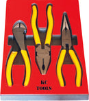 160 X 270 X 22mm Form Insert & 3 Pliers