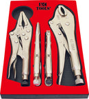160 X 270 X 22mm Form Insert & 4 Locking Pliers