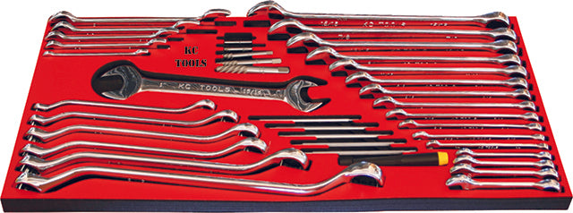 564 X 270 X 22mm Form Insert & 32 Piece Spanner Set AF