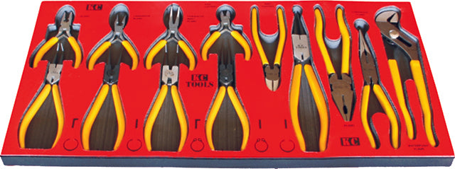 564 X 270 X 22mm Form Insert & 13 Piece Pliers Set